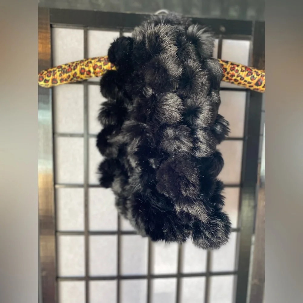 Adrienne Landau Angora Fur Snood